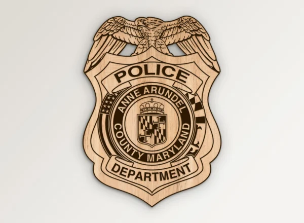 Anne Arundel Maryland Police Badge SVG Vector911