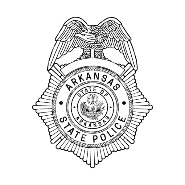 Arkansas State Police Badge - Image 2