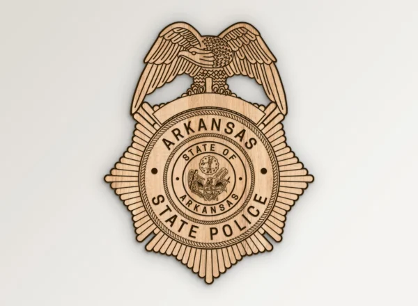 Arkansas State Police Badge SVG Vector911