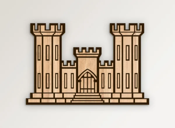 Army Corps of Engineers Castle Emblem SVG Vector911