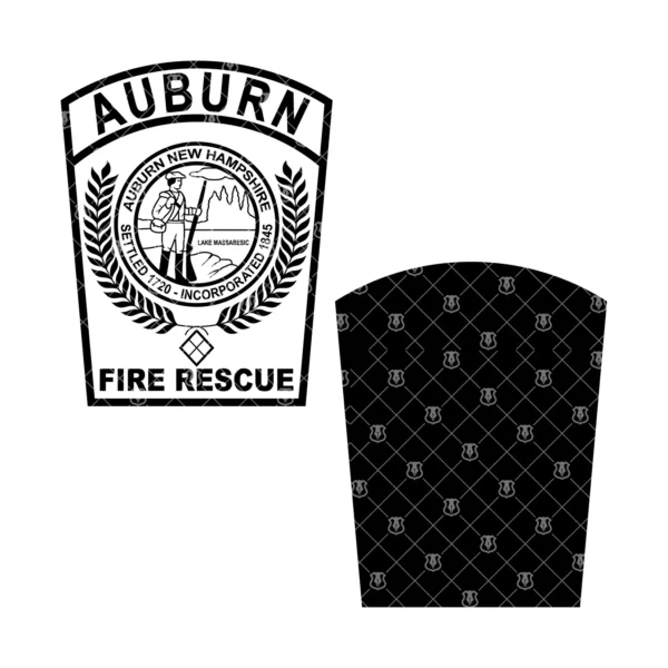 Auburn New Hampshire Fire Rescue Patch - Image 3