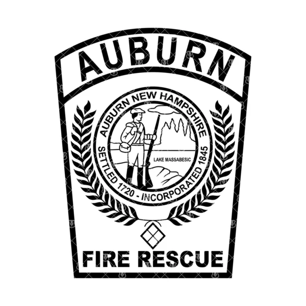 Auburn New Hampshire Fire Rescue Patch - Image 2