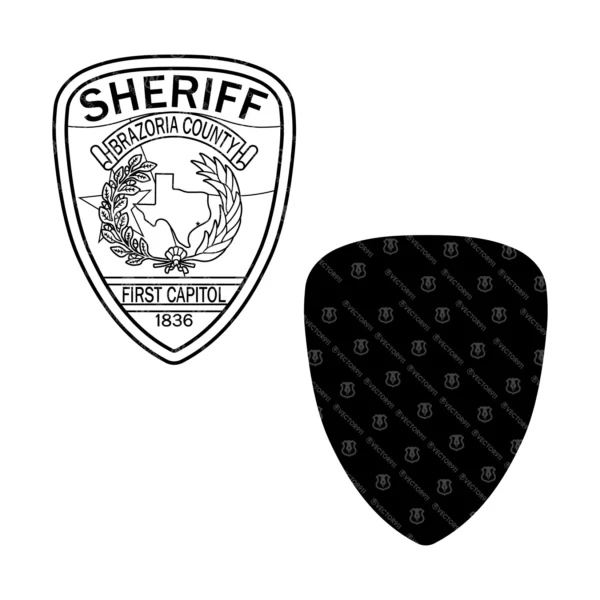 Brazoria County Texas Sheriffs Office Patch - Image 3