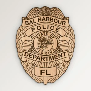 Bal Harbour Florida Police Badge SVG Vector911