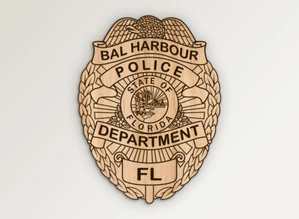 Bal Harbour Florida Police Badge SVG Vector911