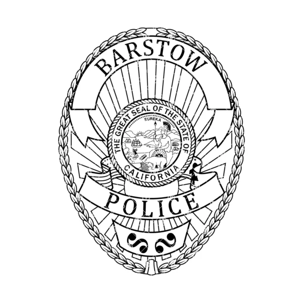 Barstow California Police Badge - Image 2