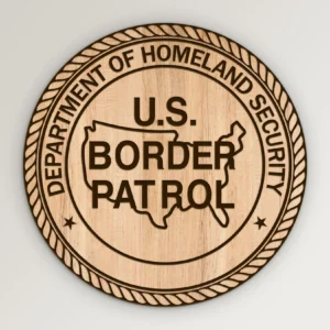 Border Patrol CBP Seal SVG Vector911