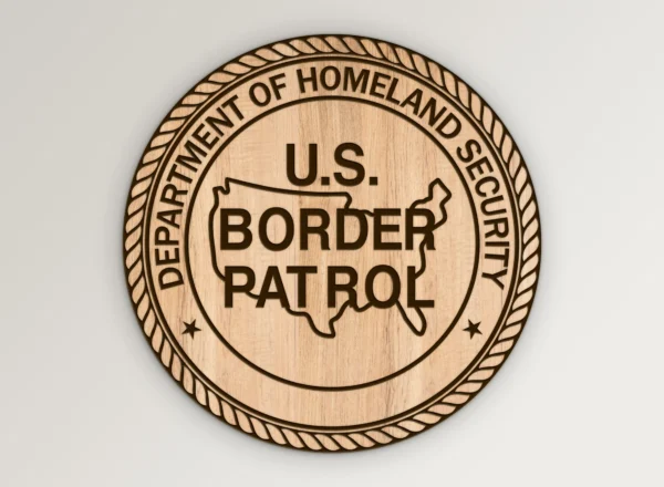 Border Patrol CBP Seal SVG Vector911