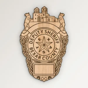 Bexar County Texas Deputy Sheriff Badge SVG Vector911