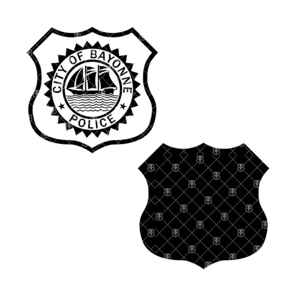 Bayonne New Jersey Police Patch - Image 3