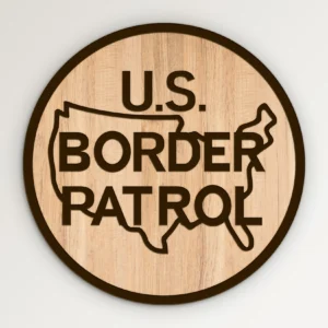 US Border Patrol USBP Seal Emblem SVG Vector911