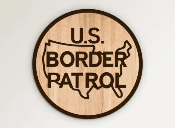 US Border Patrol USBP Seal Emblem SVG Vector911