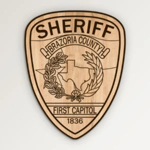 Brazoria County Texas Sheriff Patch SVG Vector911