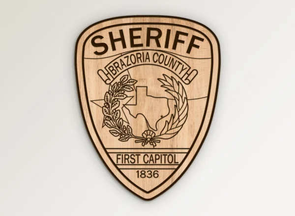 Brazoria County Texas Sheriff Patch SVG Vector911