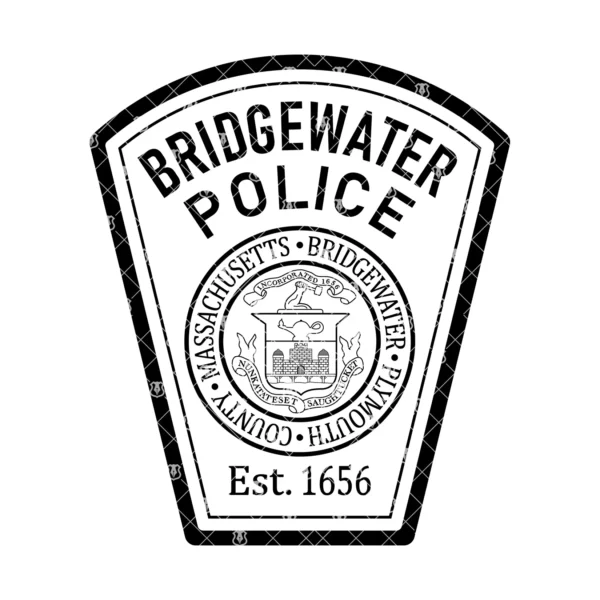 Bridgewater Massachusetts Police Patch - Image 2