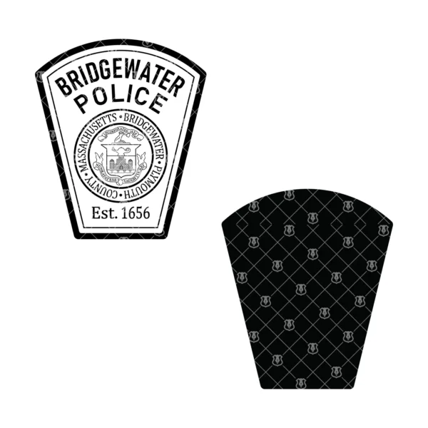 Bridgewater Massachusetts Police Patch - Image 3