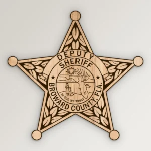 Broward FL Deputy Sheriff Badge SVG Vector911