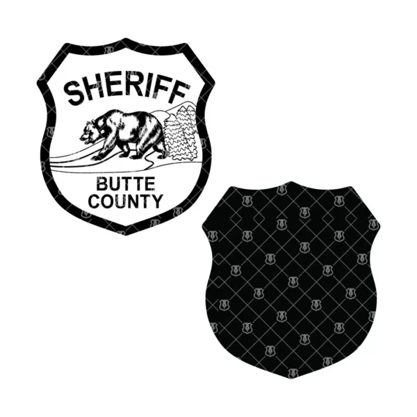 Butte County California Sheriff Patch - Image 3