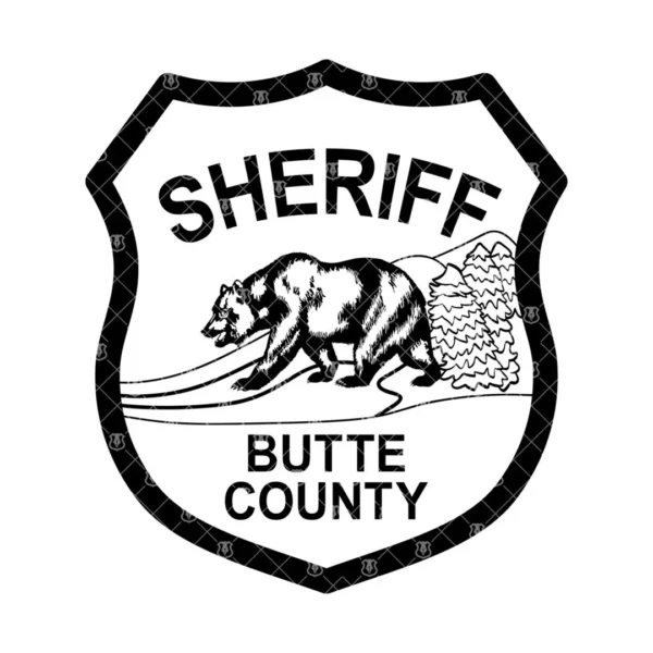 Butte County California Sheriff Patch - Image 2