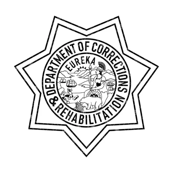 California Corrections and Rehabilitation Badge - Image 2