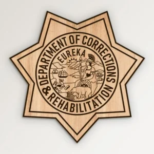 California Department of Corrections and Rehabilitation Badge SVG Vector911