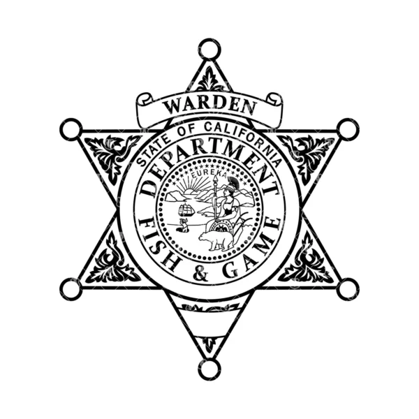 California Fish and Game Warden Badge - Image 2