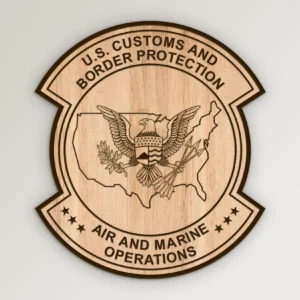 Customs CBP Air Marine Operations Badge SVG Vector911