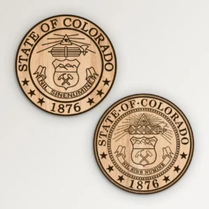 Colorado State Seal Bundle SVG Vector911