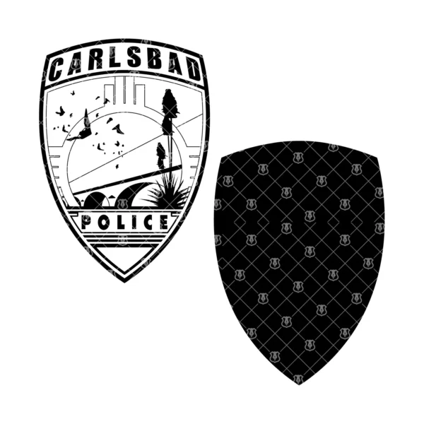 Carlsbad New Mexico Police Patch - Image 3