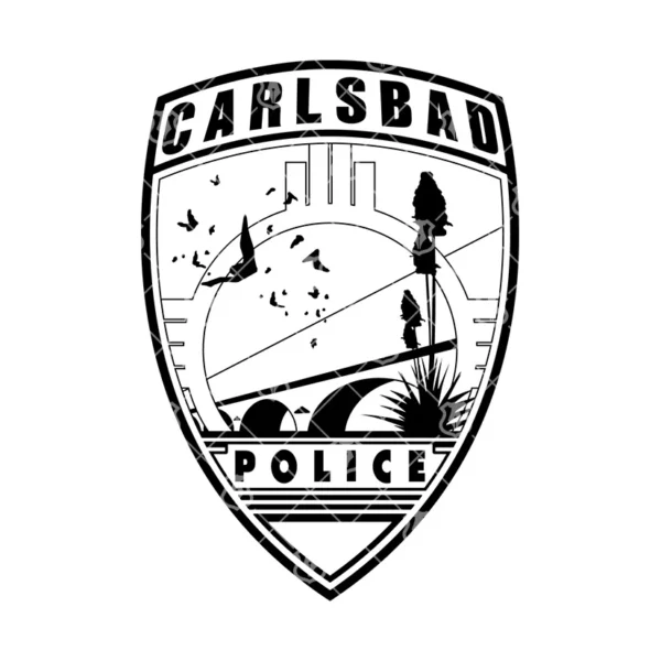 Carlsbad New Mexico Police Patch - Image 2