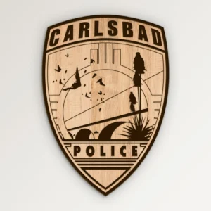 Carlsbad New Mexico Police Patch SVG Vector911