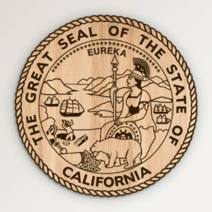 California Great State Seal SVG Vector911