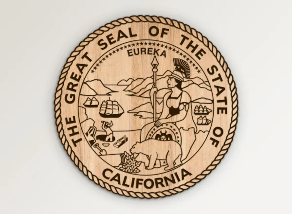 California Great State Seal SVG Vector911