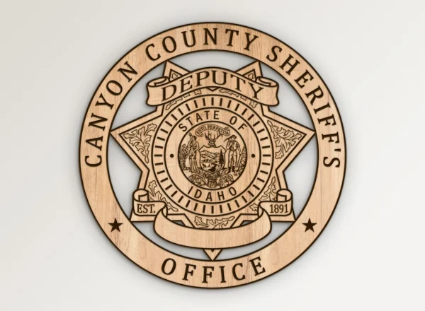 Canyon County Idaho Sheriffs Office Deputy Badge SVG Vector911