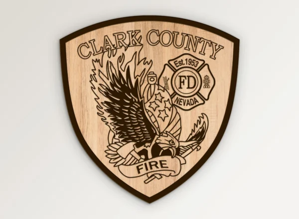 Clark County Nevada Fire Department Patch SVG Vector911