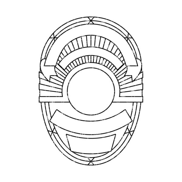 Blank Oval Shaped Badge v10 - Image 2