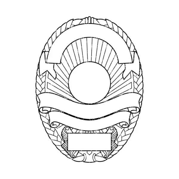 Blank Oval Shaped Badge v8 - Image 2