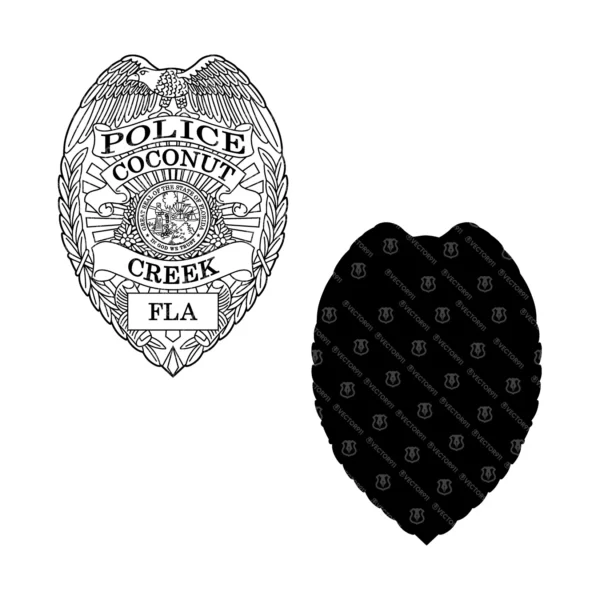 Coconut Creek Florida Police Badge - Image 3