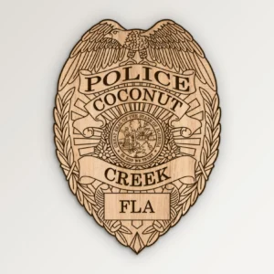 Coconut Creek Florida Police Badge SVG Vector911