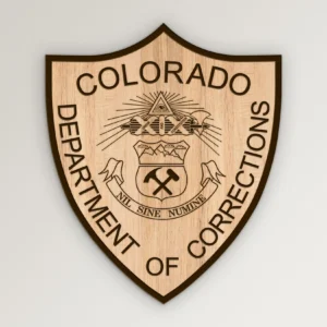 Colorado Corrections Patch SVG Vector911