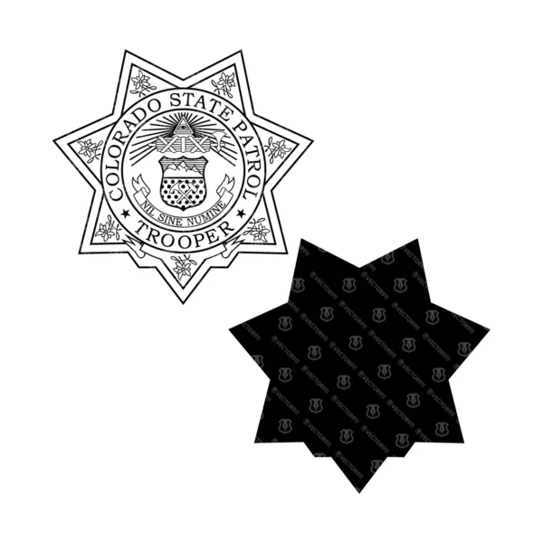 Colorado State Patrol Trooper Badge - Image 3