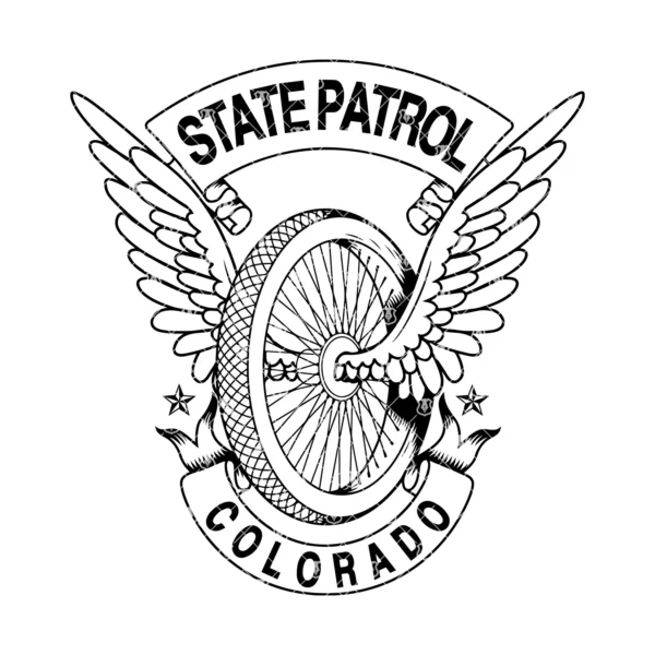 Colorado State Patrol Motor Wings - Image 2
