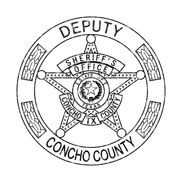 Concho County Texas Sheriff Deputy Badge - Image 2