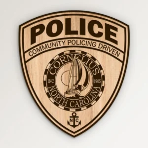 Cornelius North Carolina Police Patch SVG Vector911