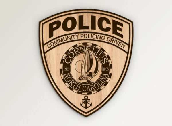 Cornelius North Carolina Police Patch SVG Vector911