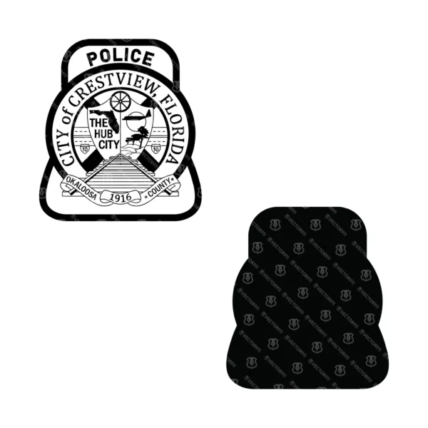 Crestview Florida Police Patch - Image 3