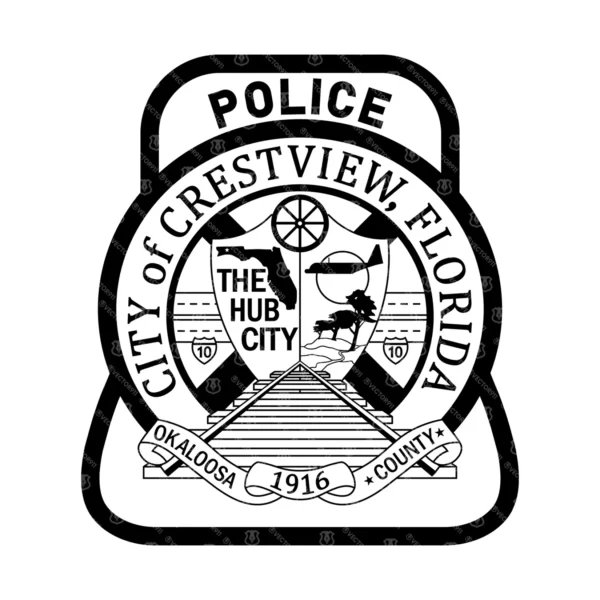 Crestview Florida Police Patch - Image 2