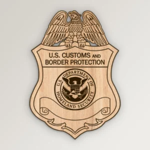 Customs Border Protection CBP Badge SVG Vector911