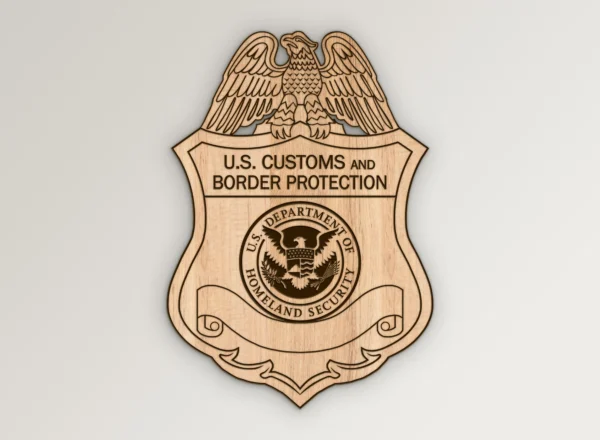 Customs Border Protection CBP Badge SVG Vector911