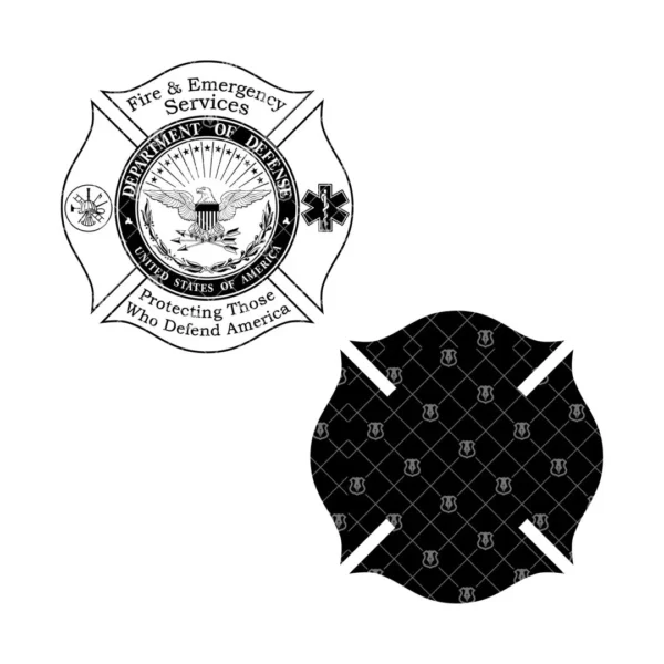 DOD Fire Emergency Services Emblem - Image 3